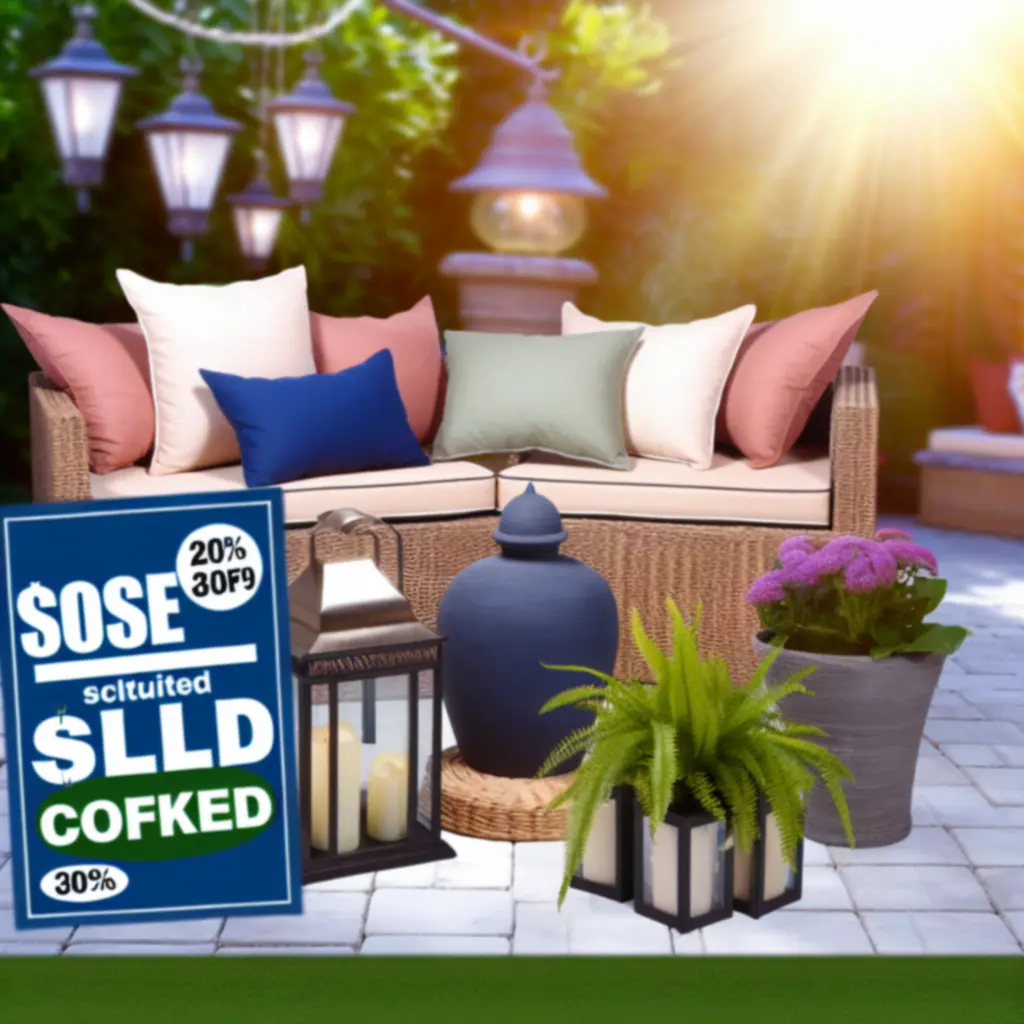 Przytulne wnętrze z meblami i dodatkami objętymi promocją